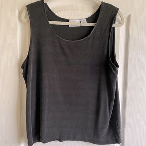 Black Tank Top 1X